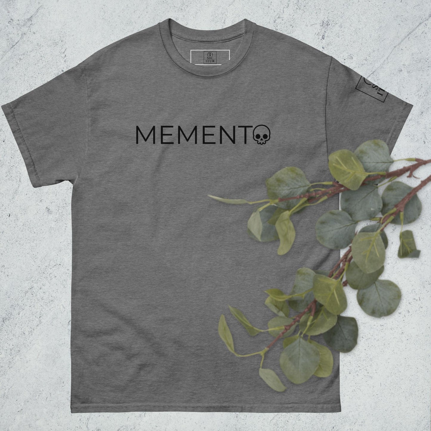 Memento Mori large print Skull Tee